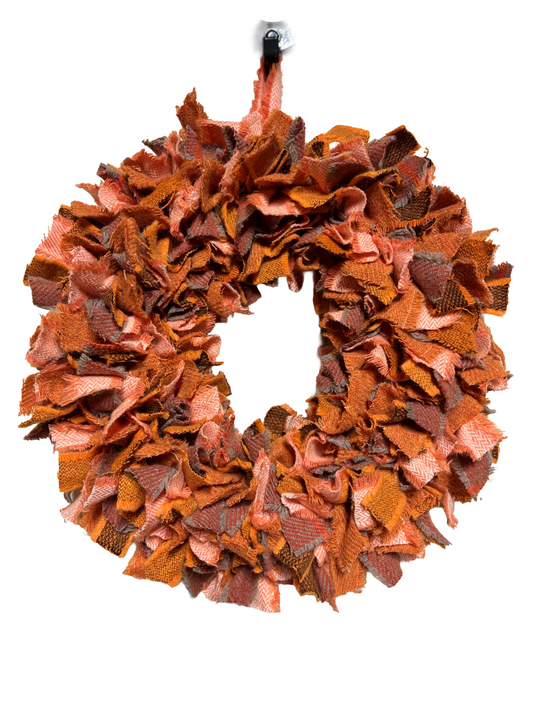Luxury Tweed Wreath