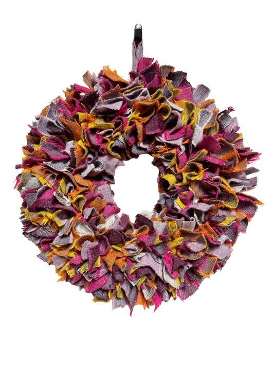 Luxury Tweed Wreath