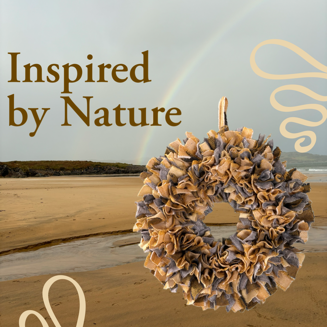 Luxury Tweed Wreath