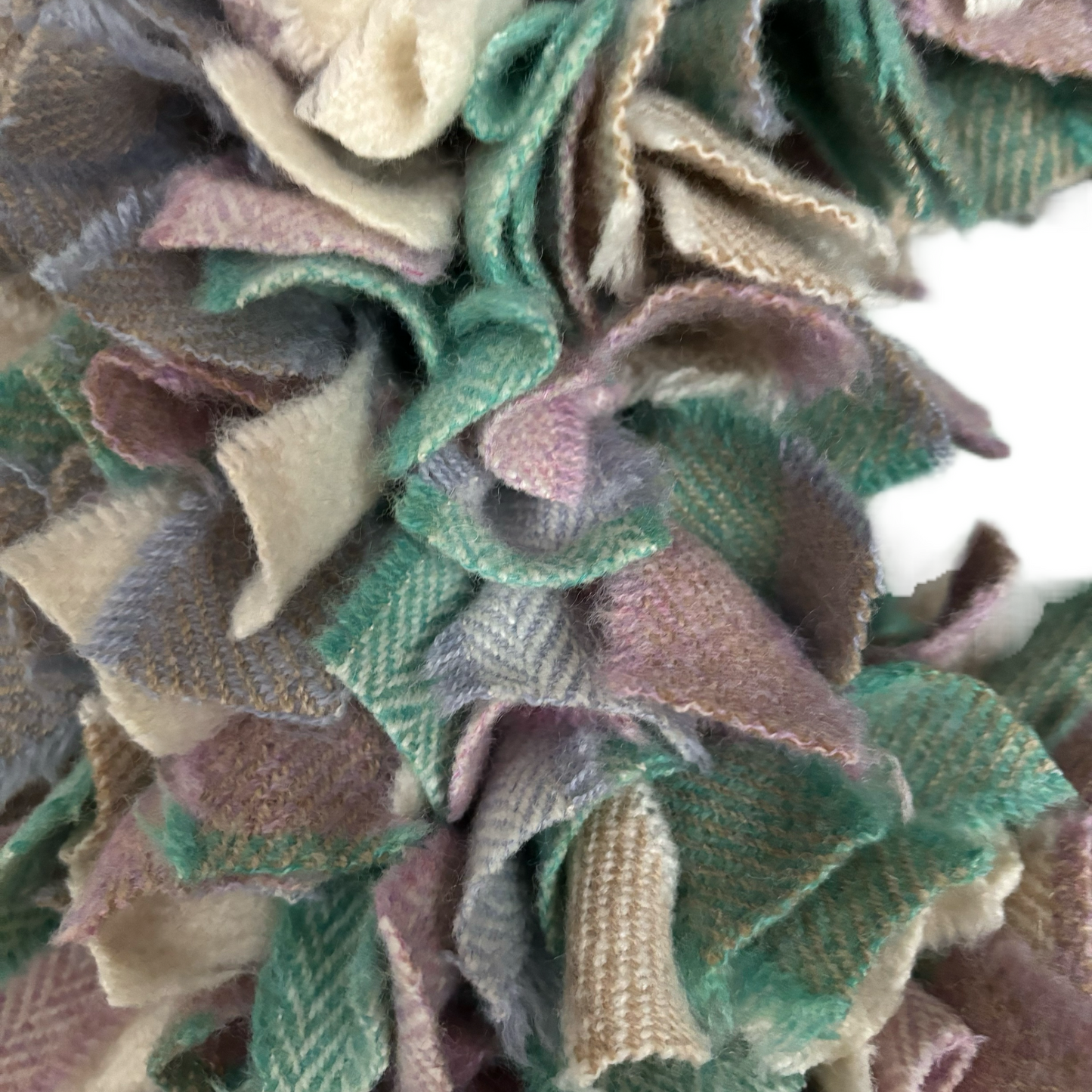 Luxury Tweed Wreath