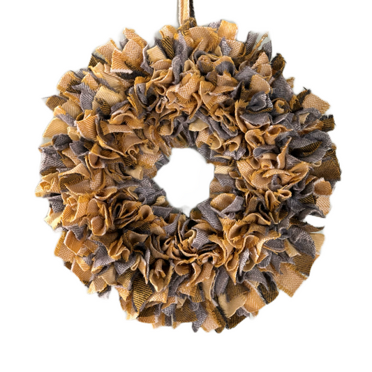 Luxury Tweed Wreath