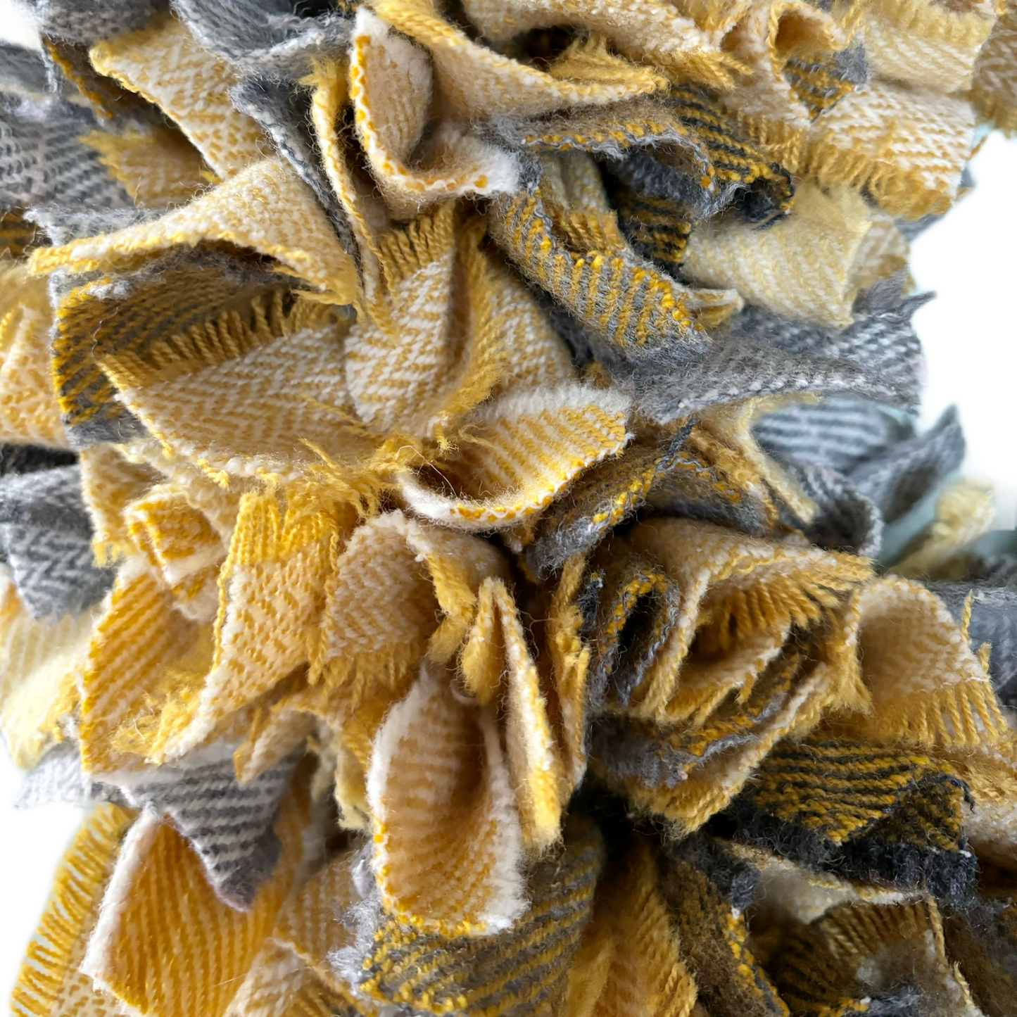 Luxury Tweed Wreath