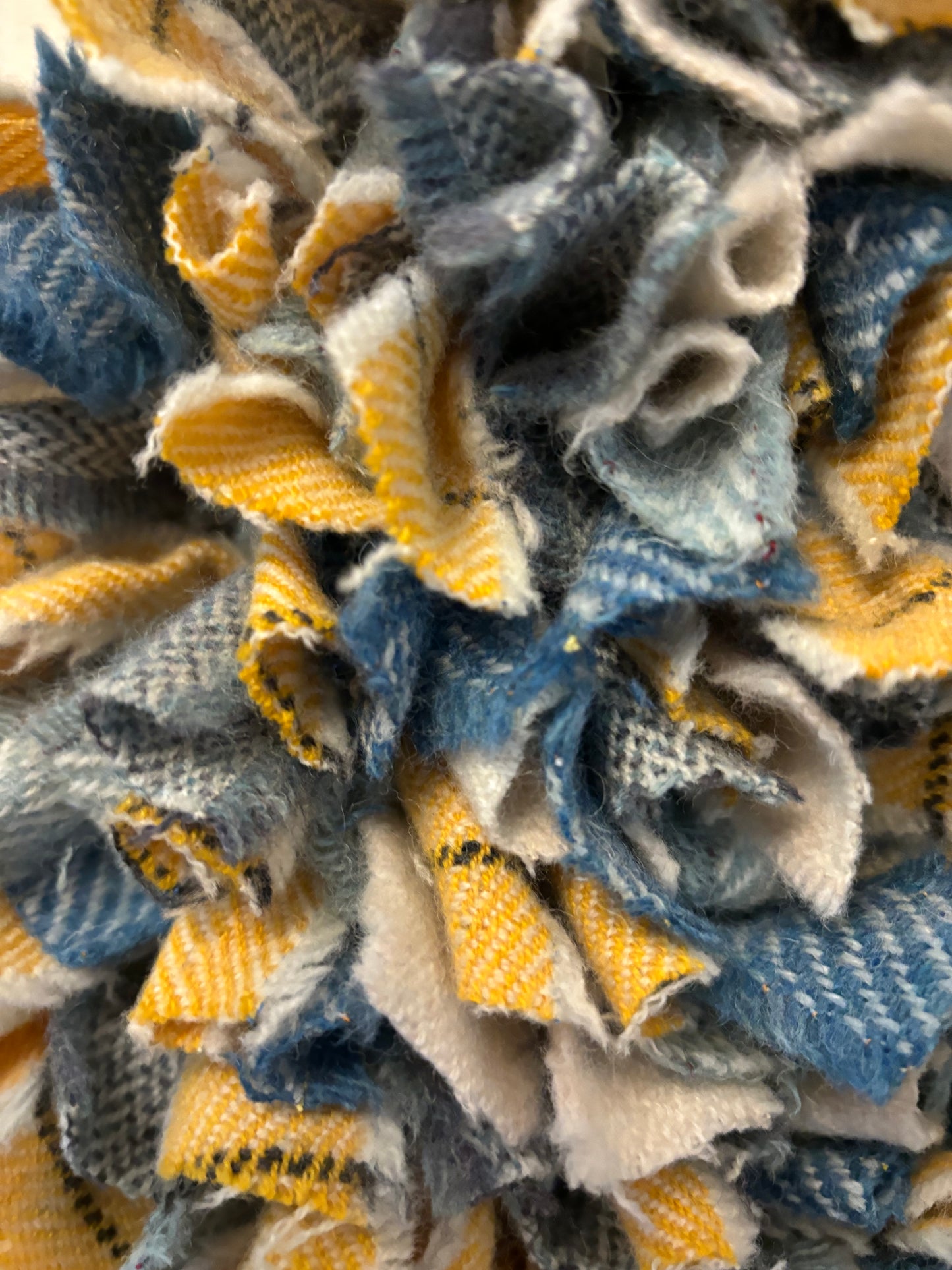Luxury tweed wreath