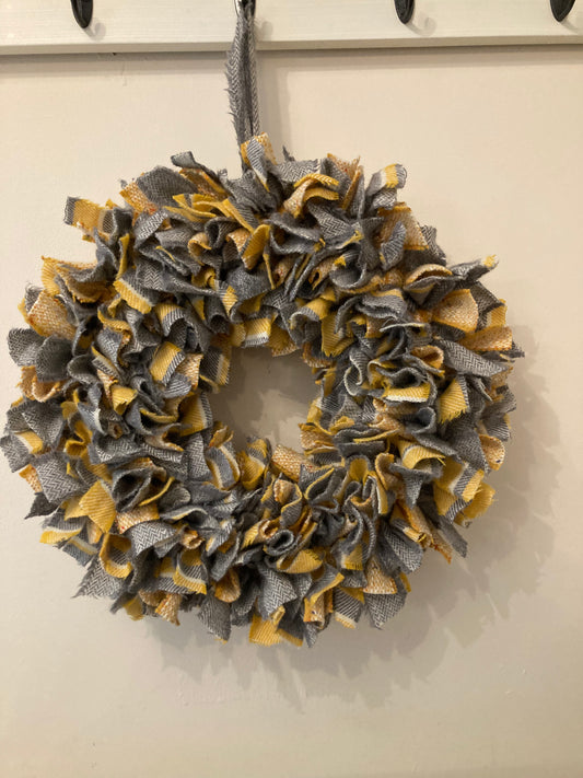 Luxury Tweed Wreath beach inspired