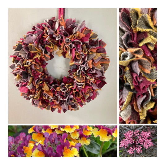 Luxury Tweed Wreath