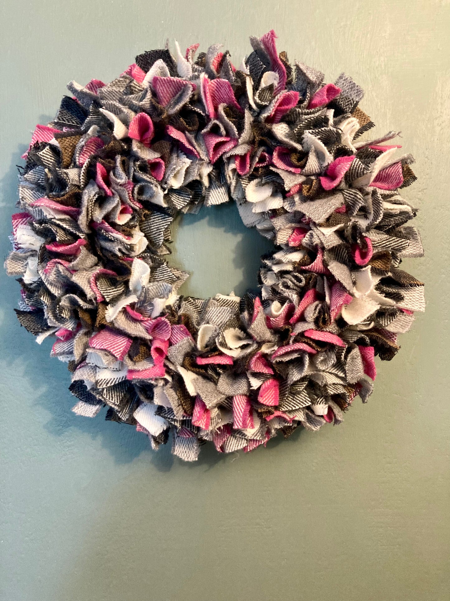 Luxury Tweed Wreath