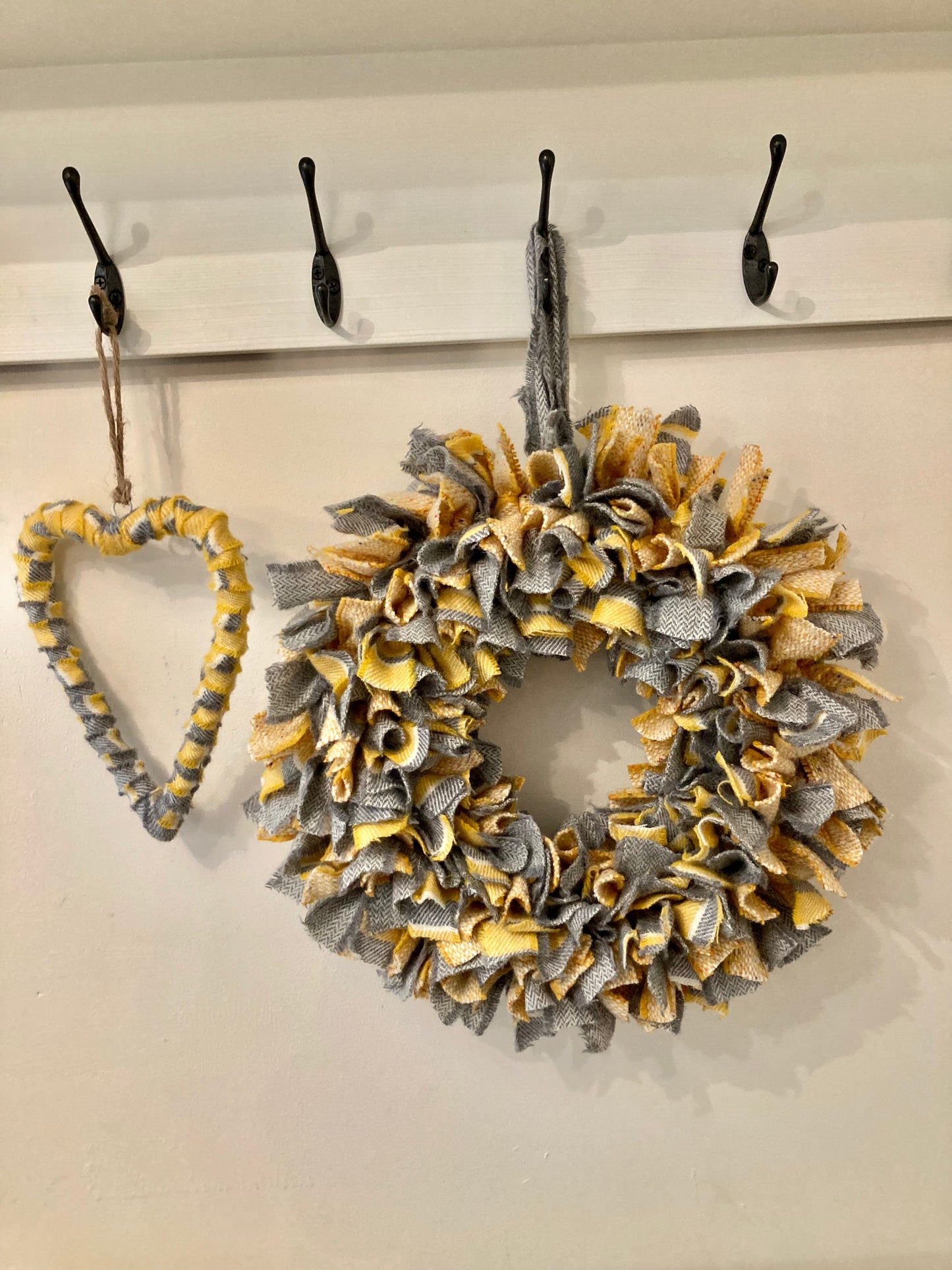 Luxury Tweed Wreath beach inspired