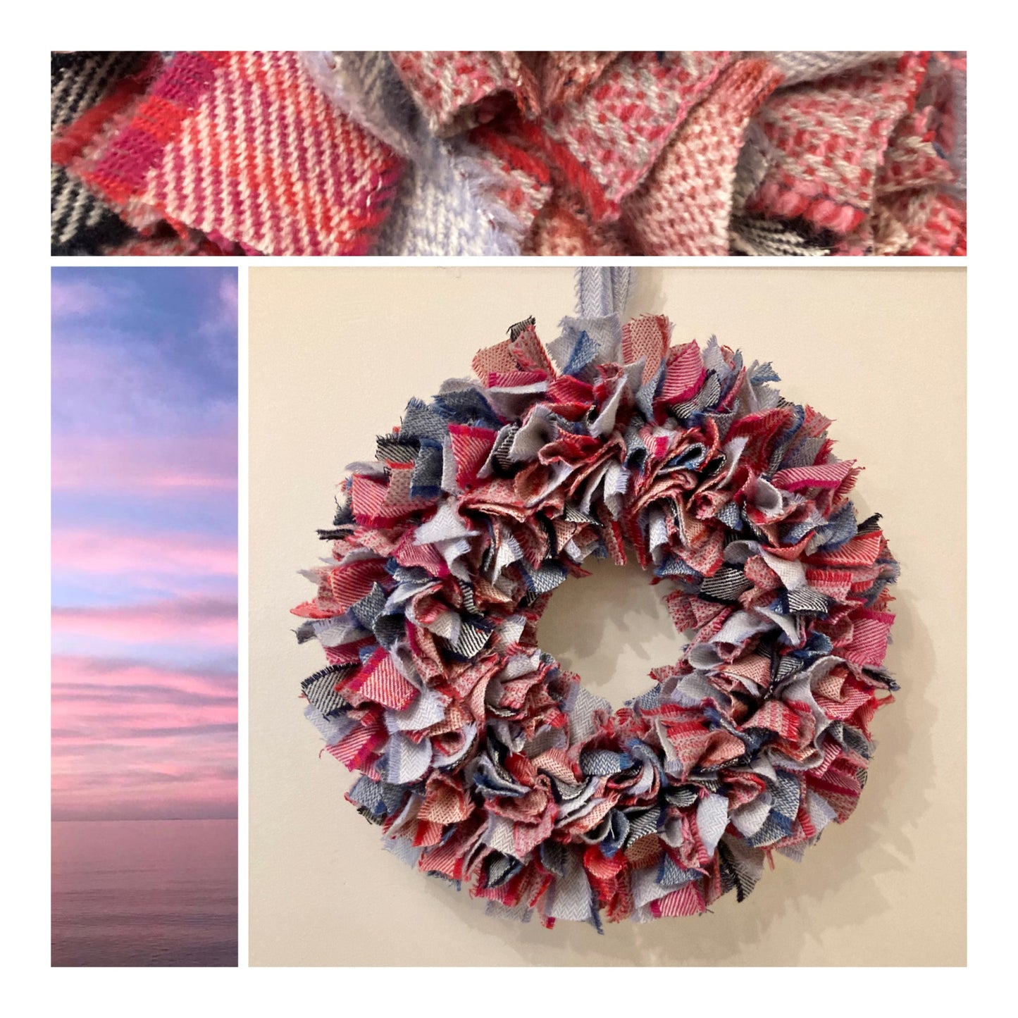 Luxury Tweed Wreath