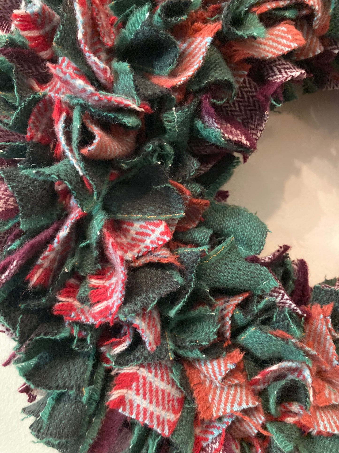 Luxury Tweed Wreath