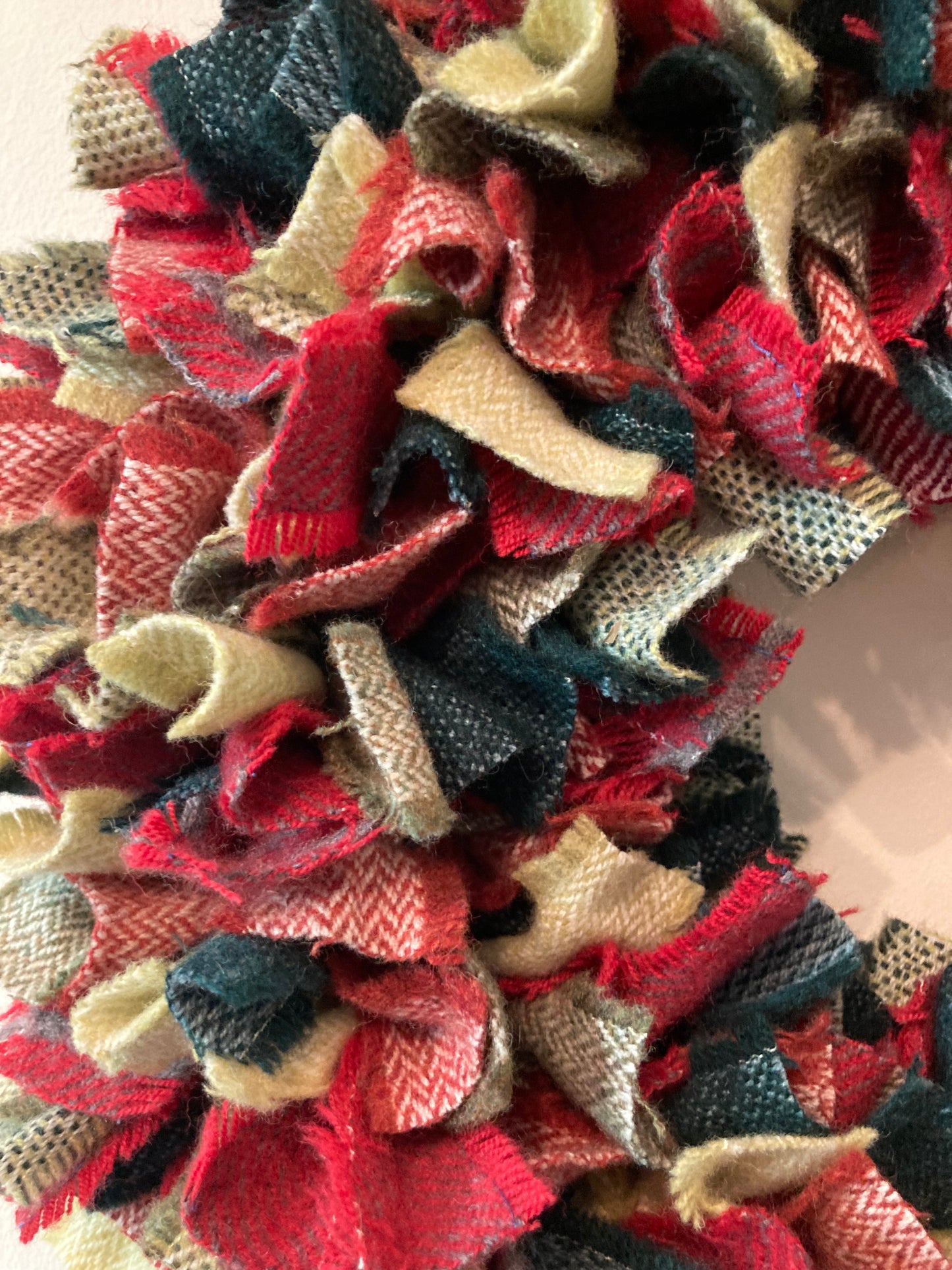 Luxury Tweed Wreath