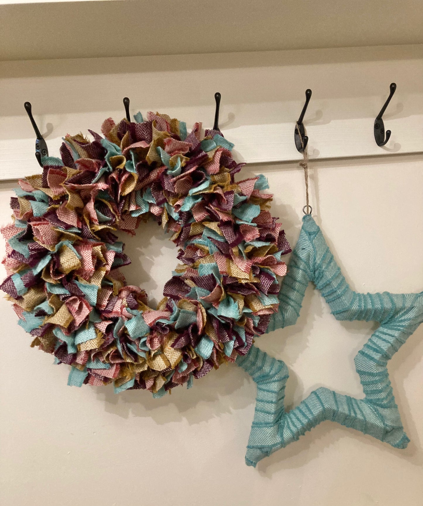 Luxury Tweed Wreath