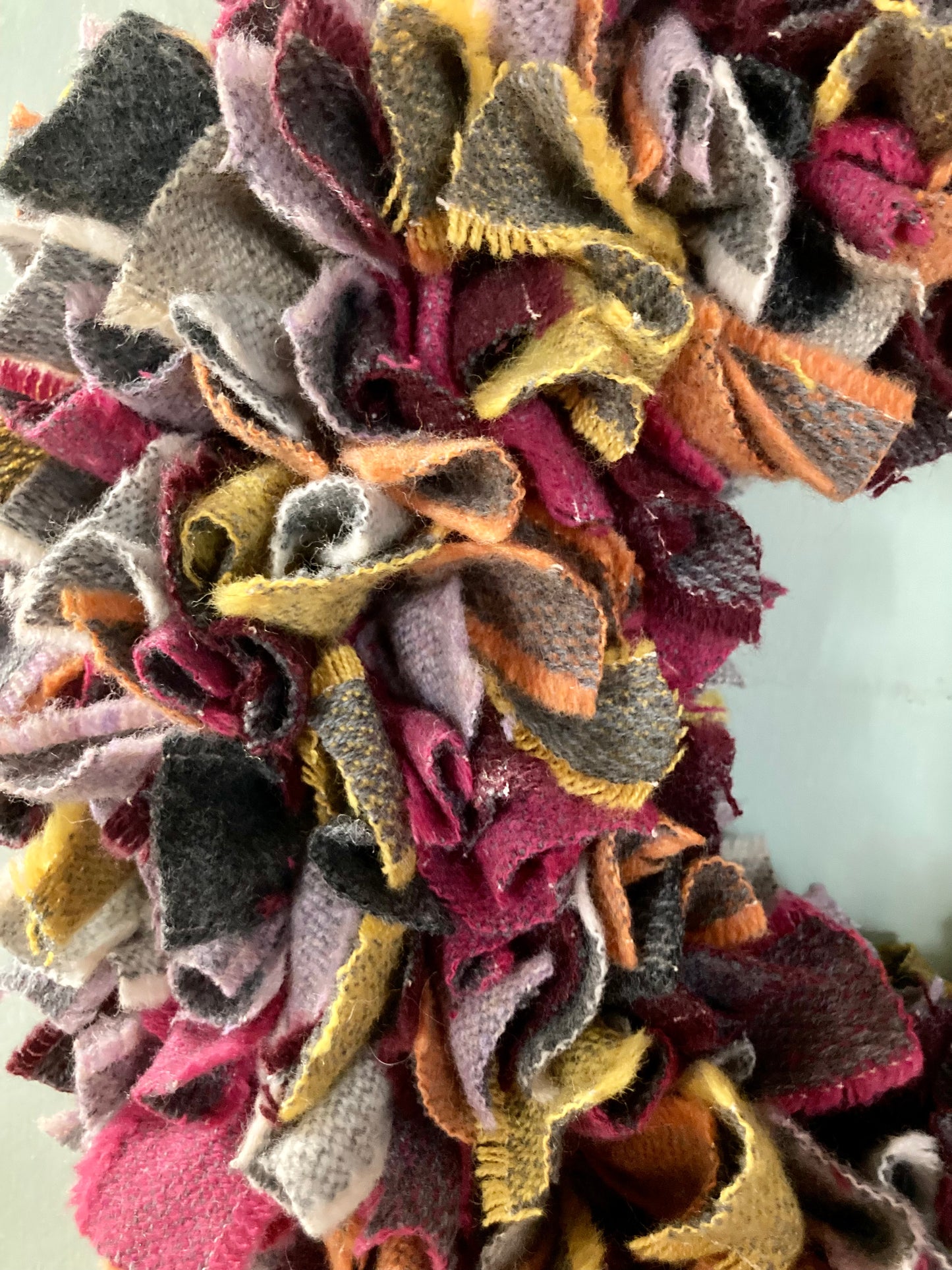 Luxury Tweed Wreath