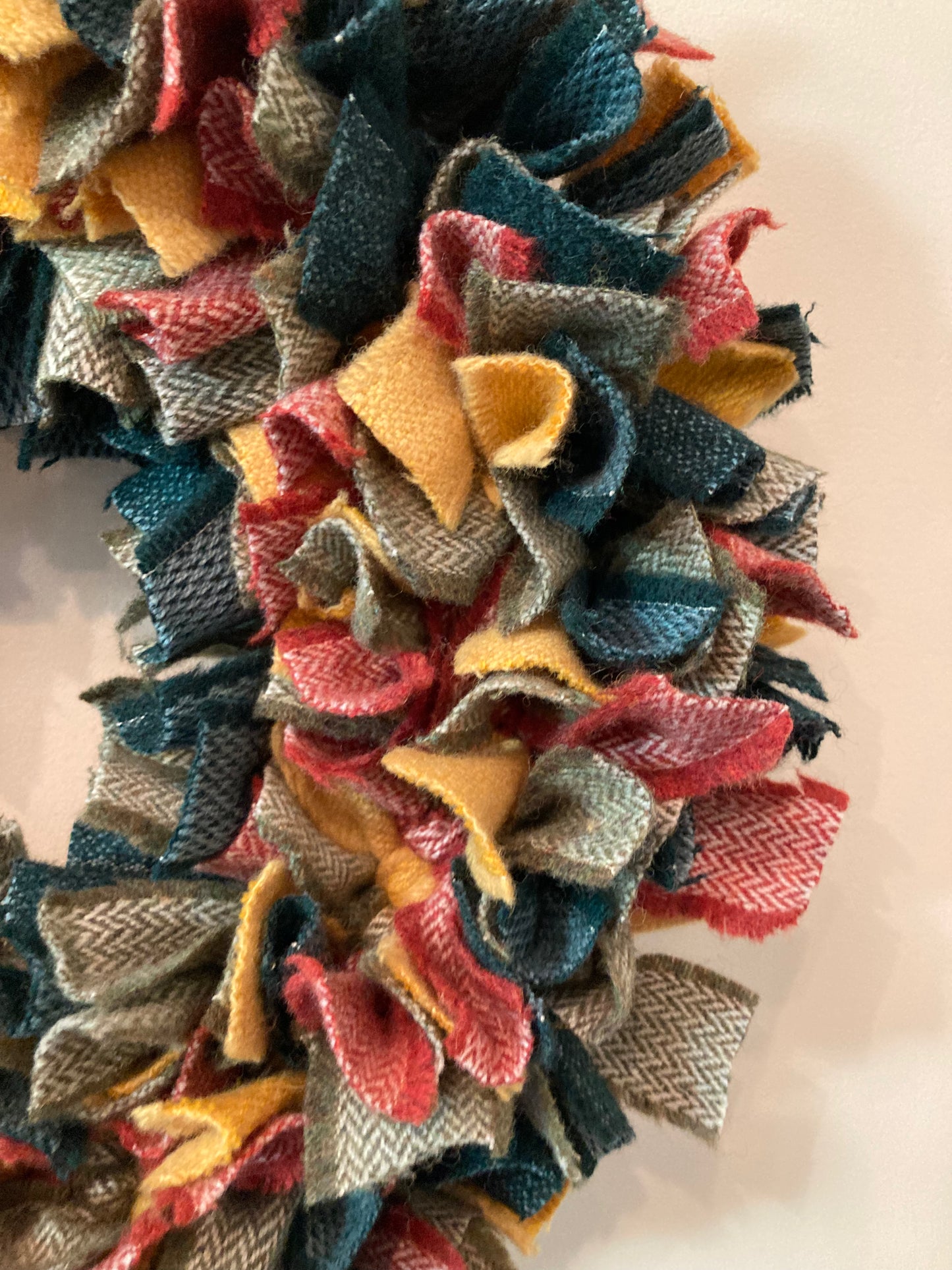 Luxury Tweed Wreath