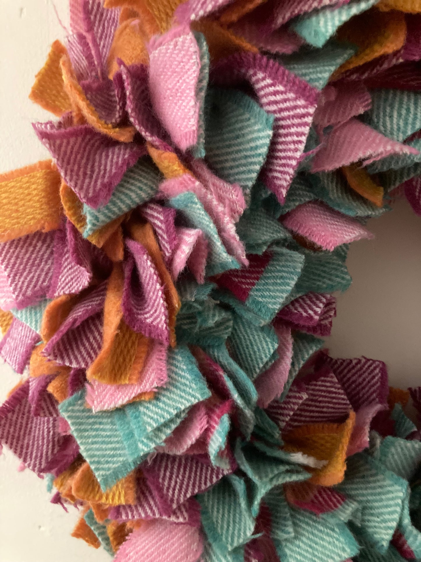 Luxury Tweed Wreath 12”