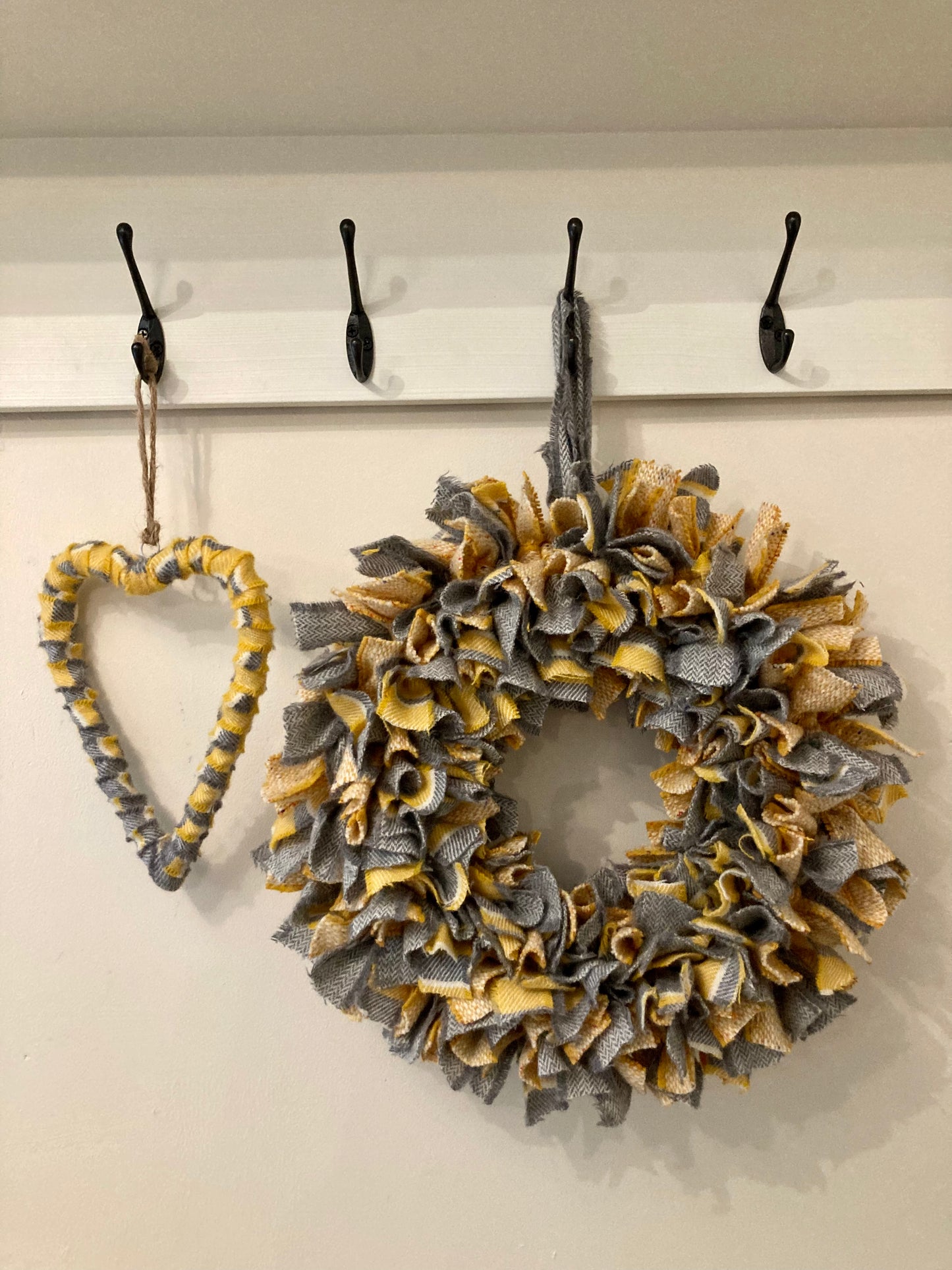 Luxury Tweed Wreath beach inspired