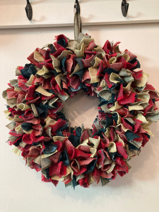 Luxury Tweed Wreath
