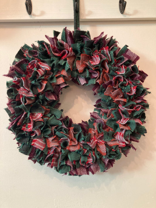 Luxury Tweed Wreath