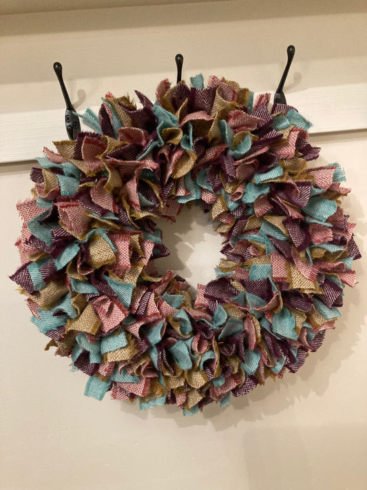 Luxury Tweed Wreath
