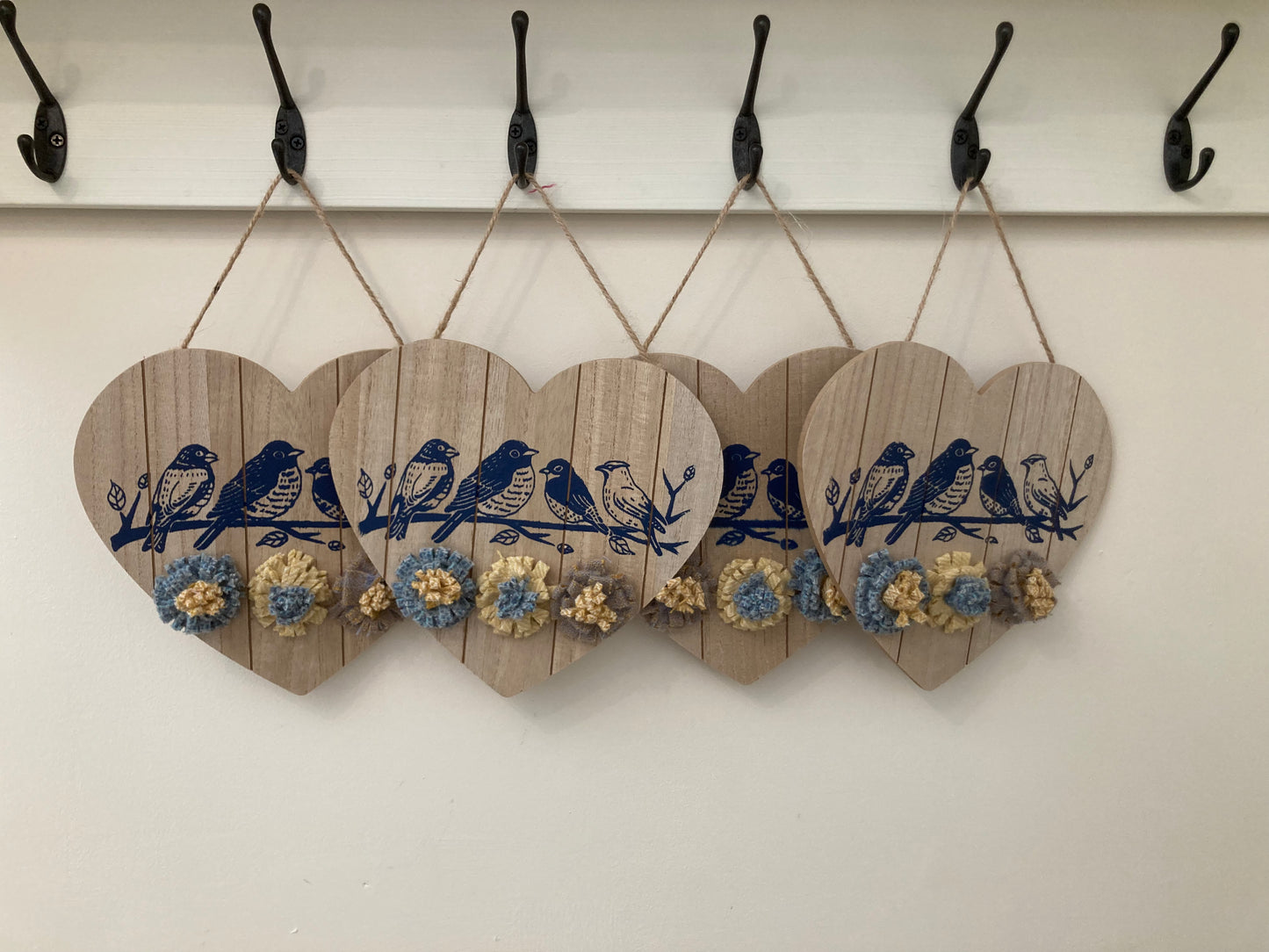 Wooden heart plaque