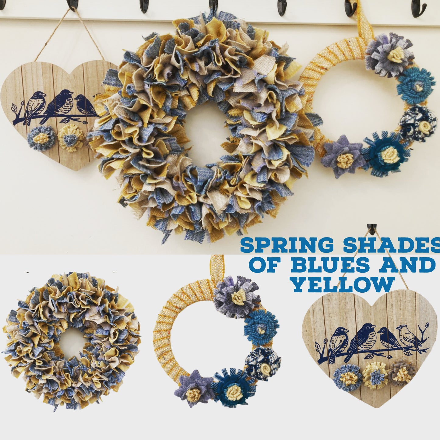 Luxury Tweed Wreath