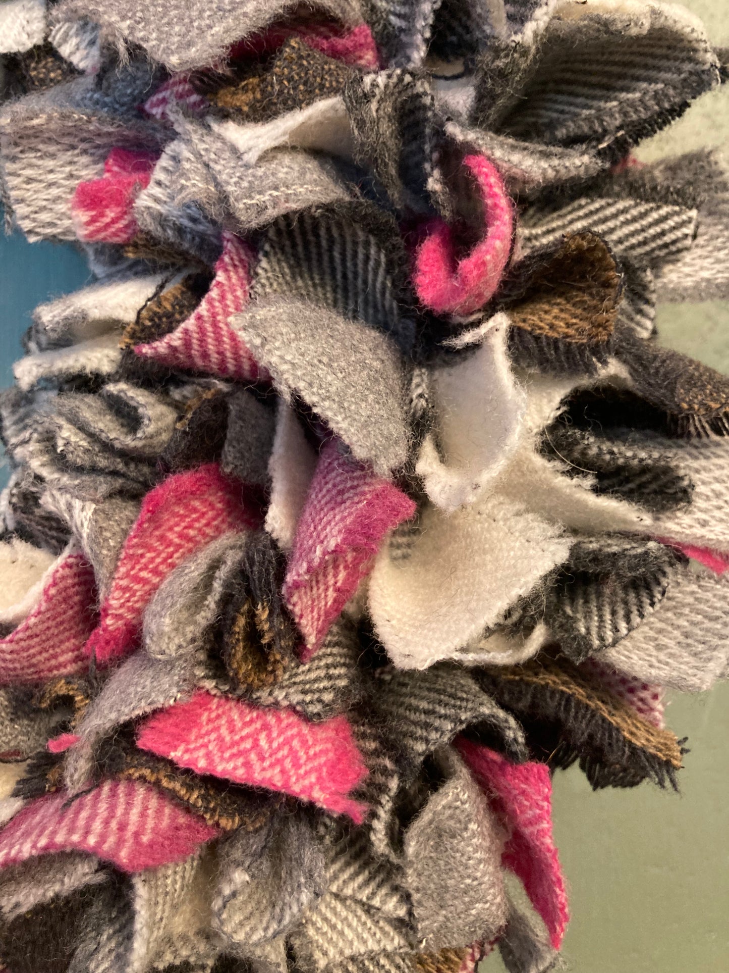Luxury Tweed Wreath