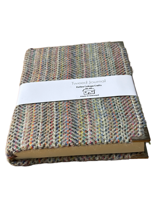 Luxury tweed journal