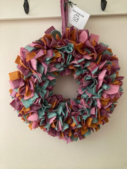 Luxury Tweed Wreath 12”
